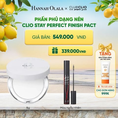  PHẤN PHỦ DẠNG NÉN CLIO STAY PERFECT FINISH PACT 