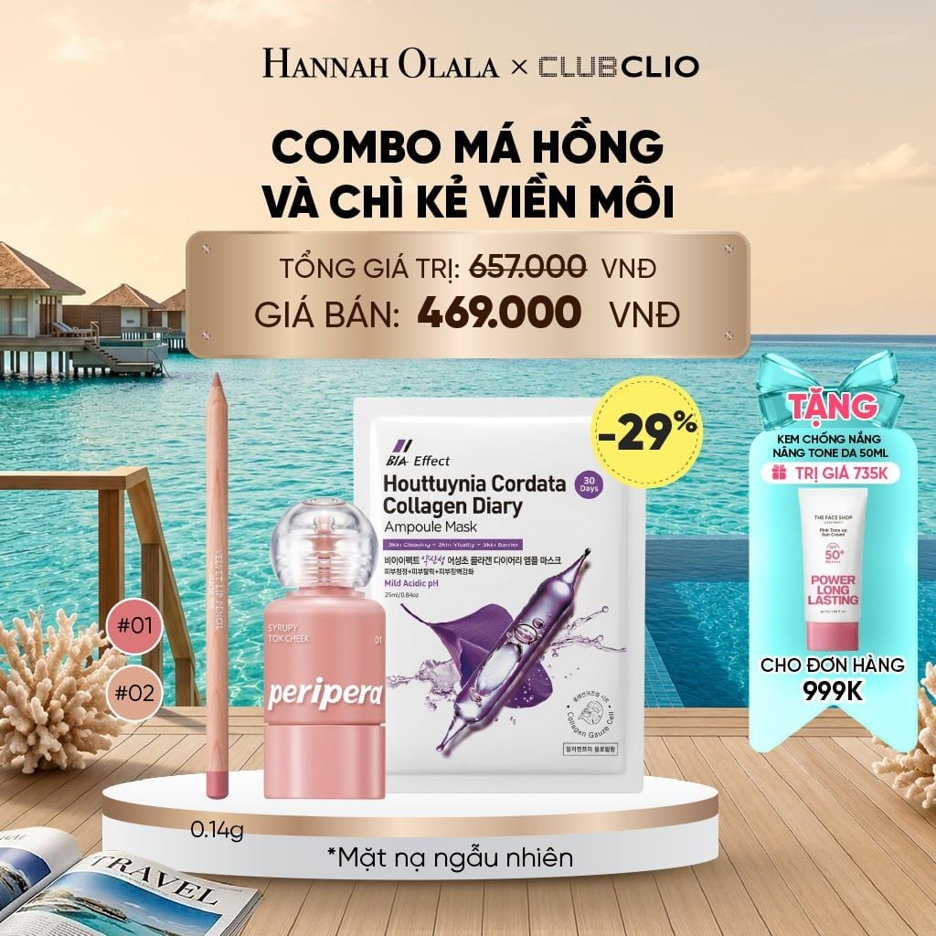  COMBO MÁ HỒNG VÀ CHÌ KẺ VIỀN MÔI_ D1584 