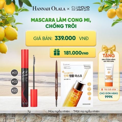  MASCARA LÀM CONG MI, CHỐNG TRÔI 