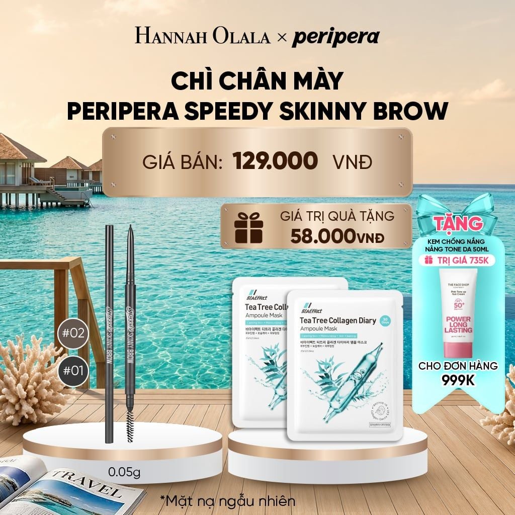  CHÌ CHÂN MÀY PERIPERA SPEEDY SKINNY BROW 0.05G_ D2026 