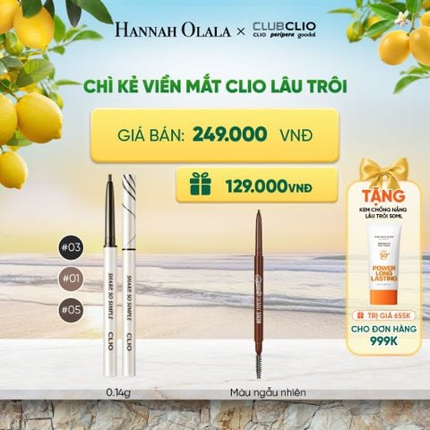  CHÌ KẺ VIỀN MẮT CLIO LÂU TRÔI 