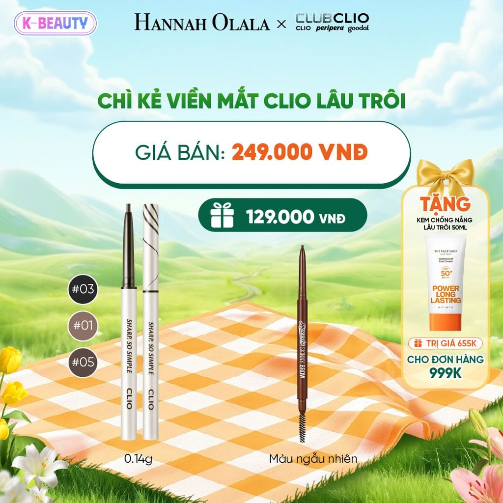  CHÌ KẺ VIỀN MẮT CLIO LÂU TRÔI_K66 