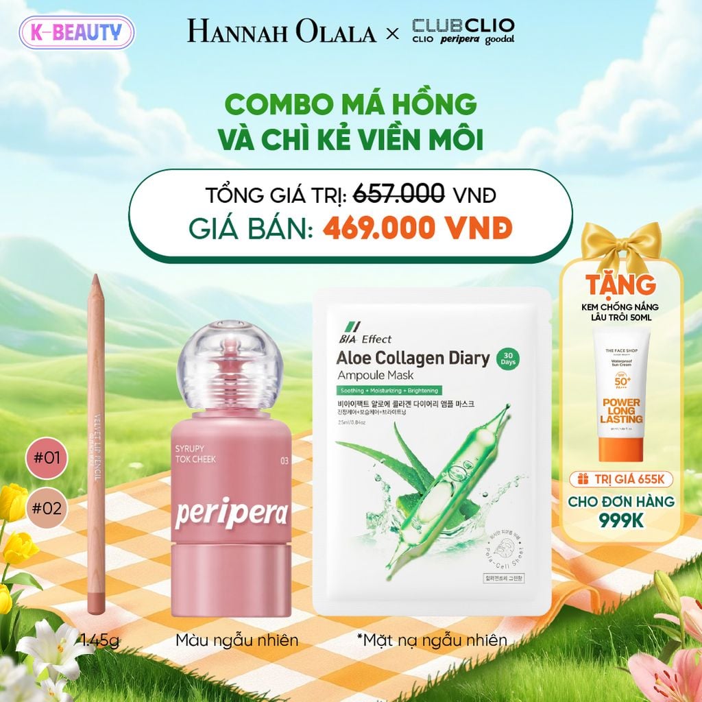  COMBO MÁ HỒNG VÀ CHÌ KẺ VIỀN MÔI_K73 