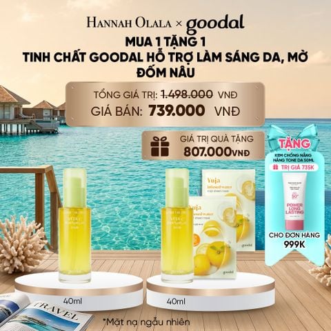  TINH CHẤT GOODAL HỖ TRỢ LÀM SÁNG DA, MỜ ĐỐM NÂU 40ML_ D24 