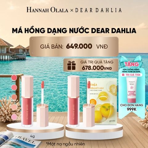 MÁ HỒNG DẠNG NƯỚC DEAR DAHLIA 4G_ D2054 