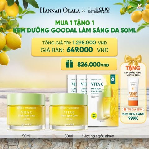  MUA 1 TẶNG 1 KEM DƯỠNG GOODAL LÀM SÁNG DA 50ML - A1682 