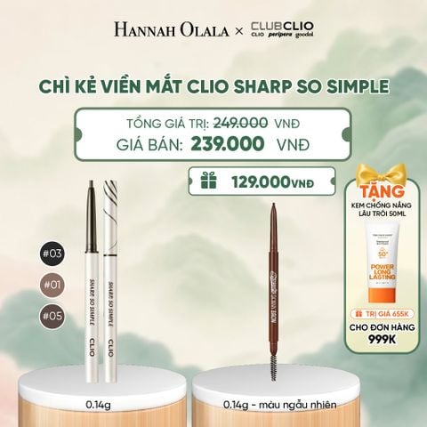  CHÌ KẺ VIỀN MẮT CLIO SHARP SO SIMPLE 0.14G - A561 