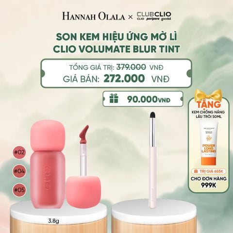  SON KEM HIỆU ỨNG MỜ LÌ CLIO VOLUMATE BLUR TINT 3.8G - A564 
