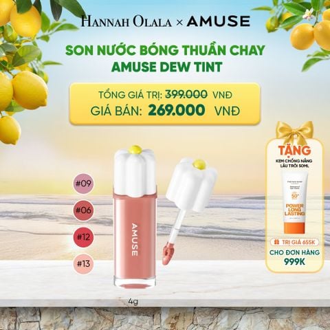  SON NƯỚC BÓNG THUẦN CHAY AMUSE DEW TINT 