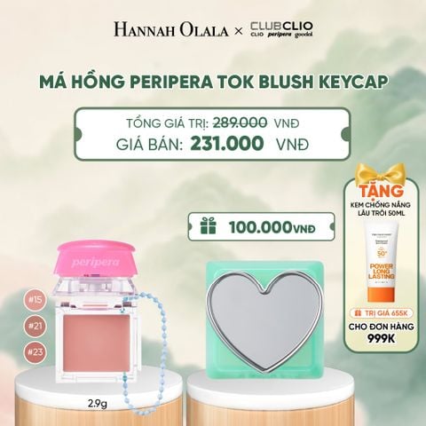  MÁ HỒNG PERIPERA TOK BLUSH KEYCAP - A638 