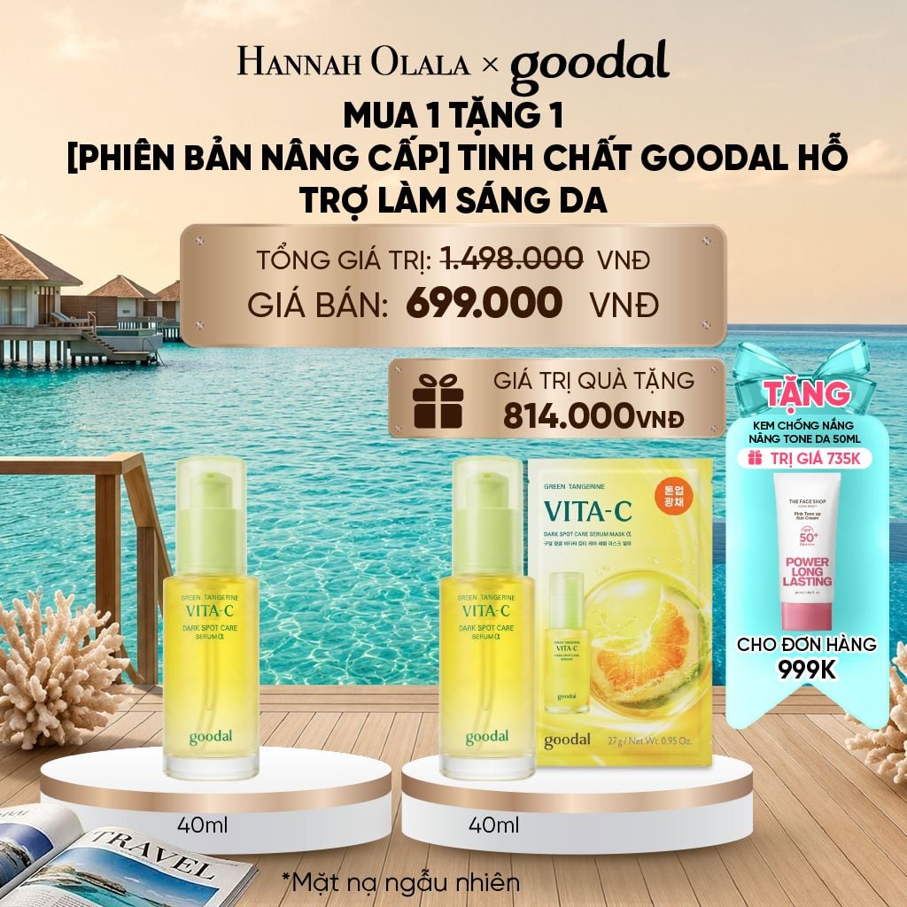  COMBO TINH CHẤT GOODAL HỖ TRỢ LÀM SÁNG DA, MỜ ĐỐM NÂU_ D1564 