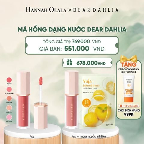  MÁ HỒNG DẠNG NƯỚC DEAR DAHLIA 4G - A593 