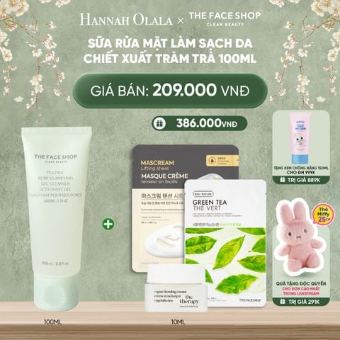  DEAL 5: SỮA RỬA MẶT LÀM SẠCH DA CHIẾT XUẤT TRÀM TRÀ 100ML 
