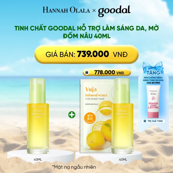  A1138_DEAL 3: TINH CHẤT GOODAL HỖ TRỢ LÀM SÁNG DA, MỜ ĐỐM NÂU 40ML 