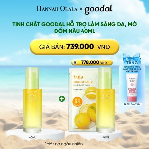  DEAL 3: TINH CHẤT GOODAL HỖ TRỢ LÀM SÁNG DA, MỜ ĐỐM NÂU 40ML 