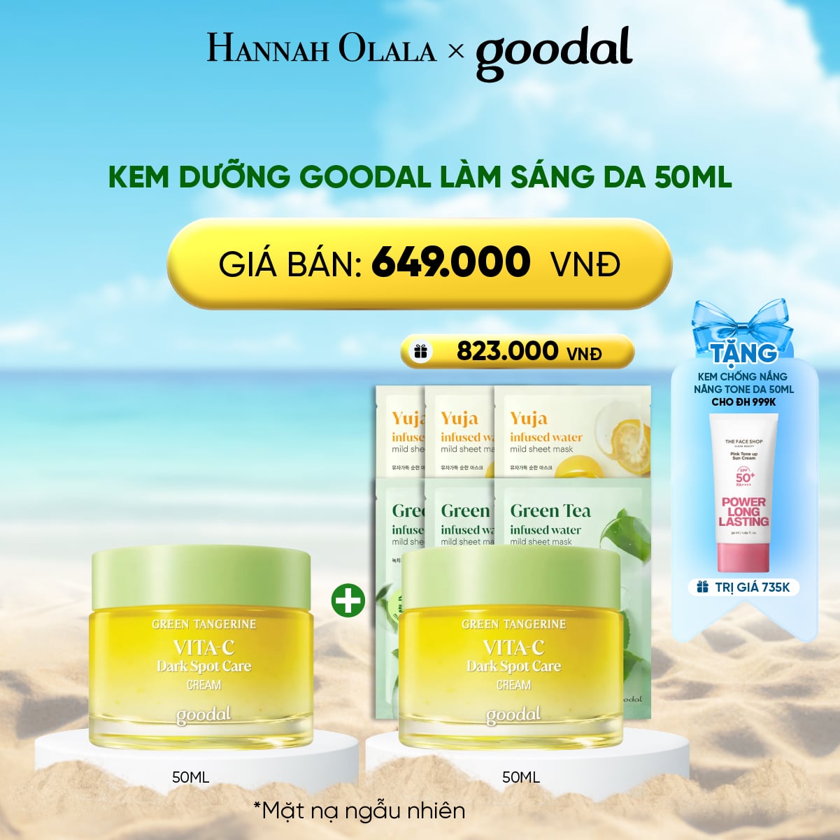 Kem Dưỡng Goodal Làm Sáng Da 50ml