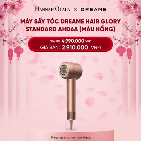  DEAL 4: MÁY SẤY TÓC DREAME HAIR GLORY STANDARD AHD6A - BẢN QUỐC TẾ - BH 24 THÁNG 