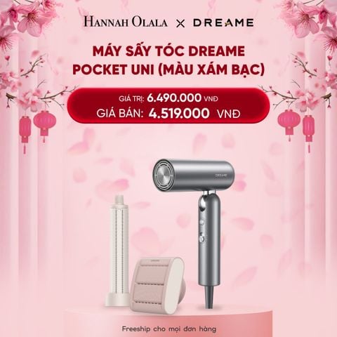  DEAL 3: MÁY SẤY TÓC DREAME POCKET UNI - BẢN QUỐC TẾ - BẢO HÀNH 24 THÁNG 