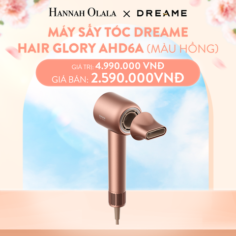  A251_DEAL 4: MÁY SẤY TÓC DREAME HAIR GLORY STANDARD AHD6A - BẢN QUỐC TẾ - BH 24 THÁNG 