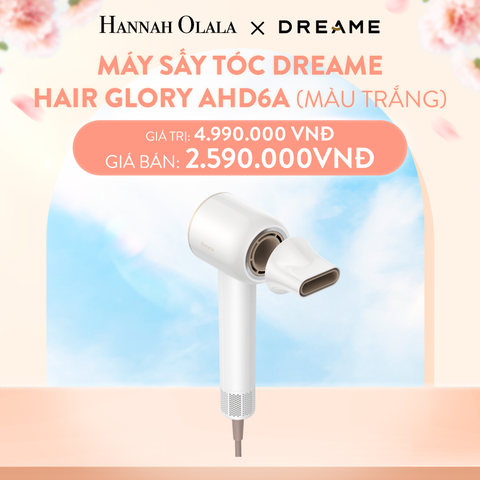  A251_DEAL 4: MÁY SẤY TÓC DREAME HAIR GLORY STANDARD AHD6A - BẢN QUỐC TẾ - BH 24 THÁNG 