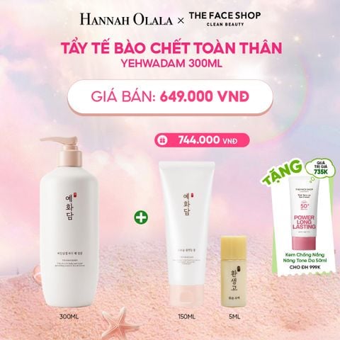  TẨY TẾ BÀO CHẾT TOÀN THÂN YEHWADAM 300ML 
