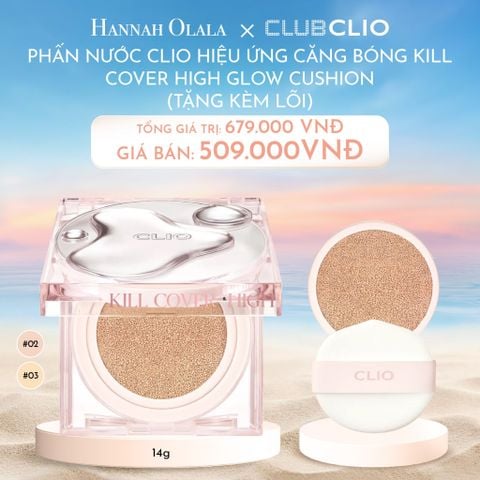  C322_DEAL 3: PHẤN NƯỚC CLIO HIỆU ỨNG CĂNG BÓNG (TẶNG KÈM LÕI) 