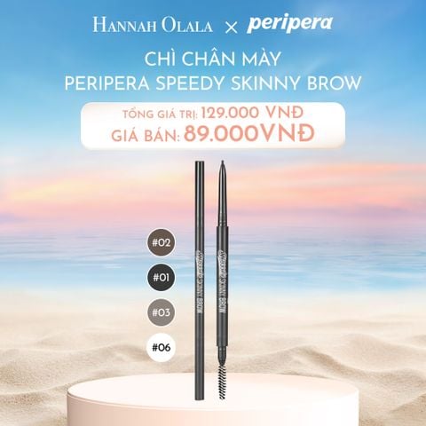  C360_DEAL 3: CHÌ CHÂN MÀY PERIPERA SPEEDY SKINNY BROW 0.05G 