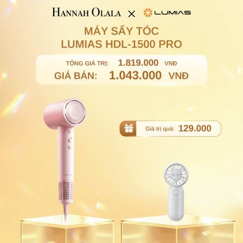  C1466_DEAL 9: MÁY SẤY TÓC LUMIAS HDL-1500 PRO 