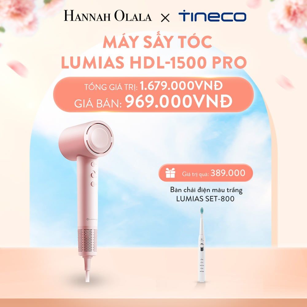  A489_DEAL 2: MÁY SẤY TÓC LUMIAS HDL-1500 PRO 