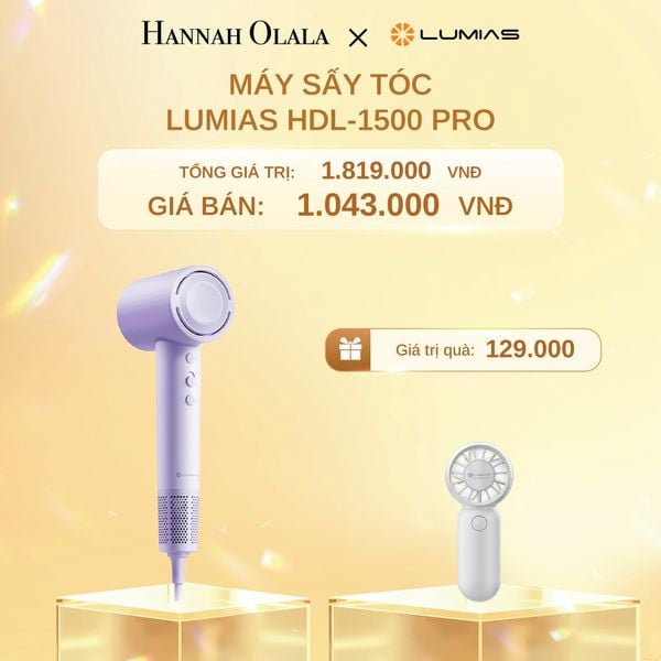  C1466_DEAL 9: MÁY SẤY TÓC LUMIAS HDL-1500 PRO 