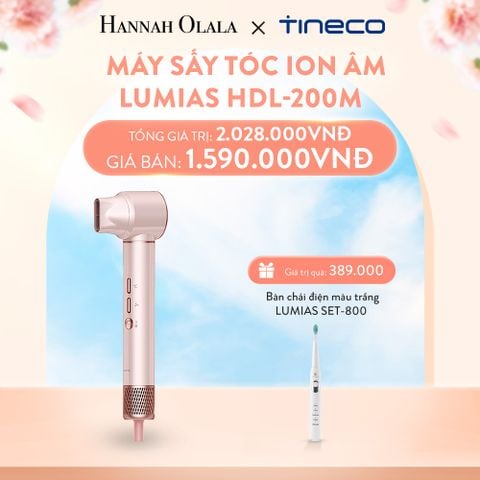  A484_DEAL 1: MÁY SẤY TÓC ION ÂM LUMIAS HDL-200M 