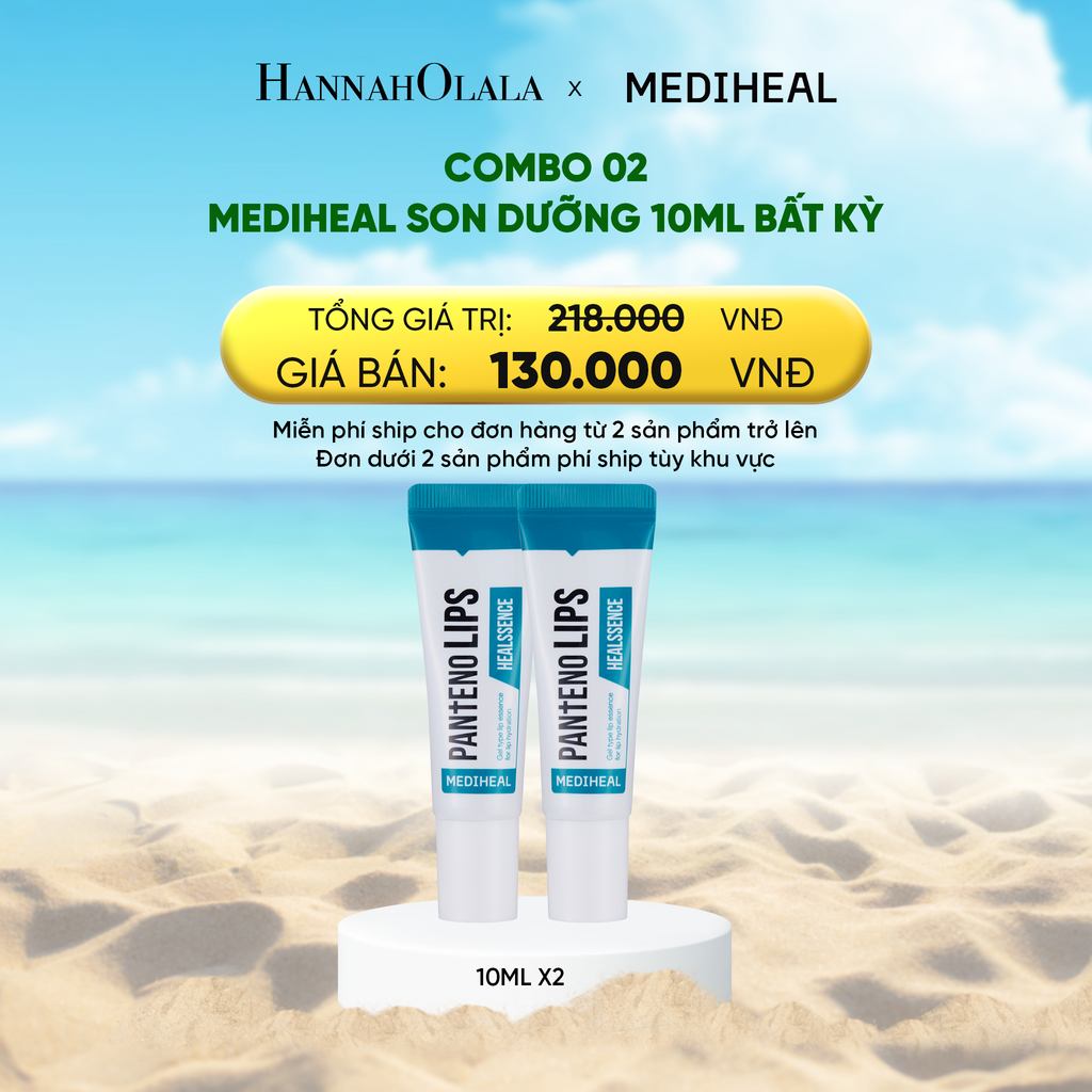  DEAL 10: COMBO 2 MEDIHEAL SON DƯỠNG 10ML BẤT KỲ 
