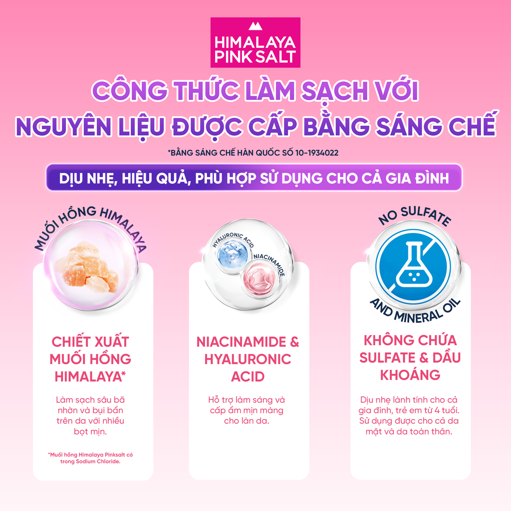  SỮA TẮM MUỐI HỒNG HIMALAYA PINK SALT TƯƠI MÁT VÀ SẢNG KHOÁI 800G 