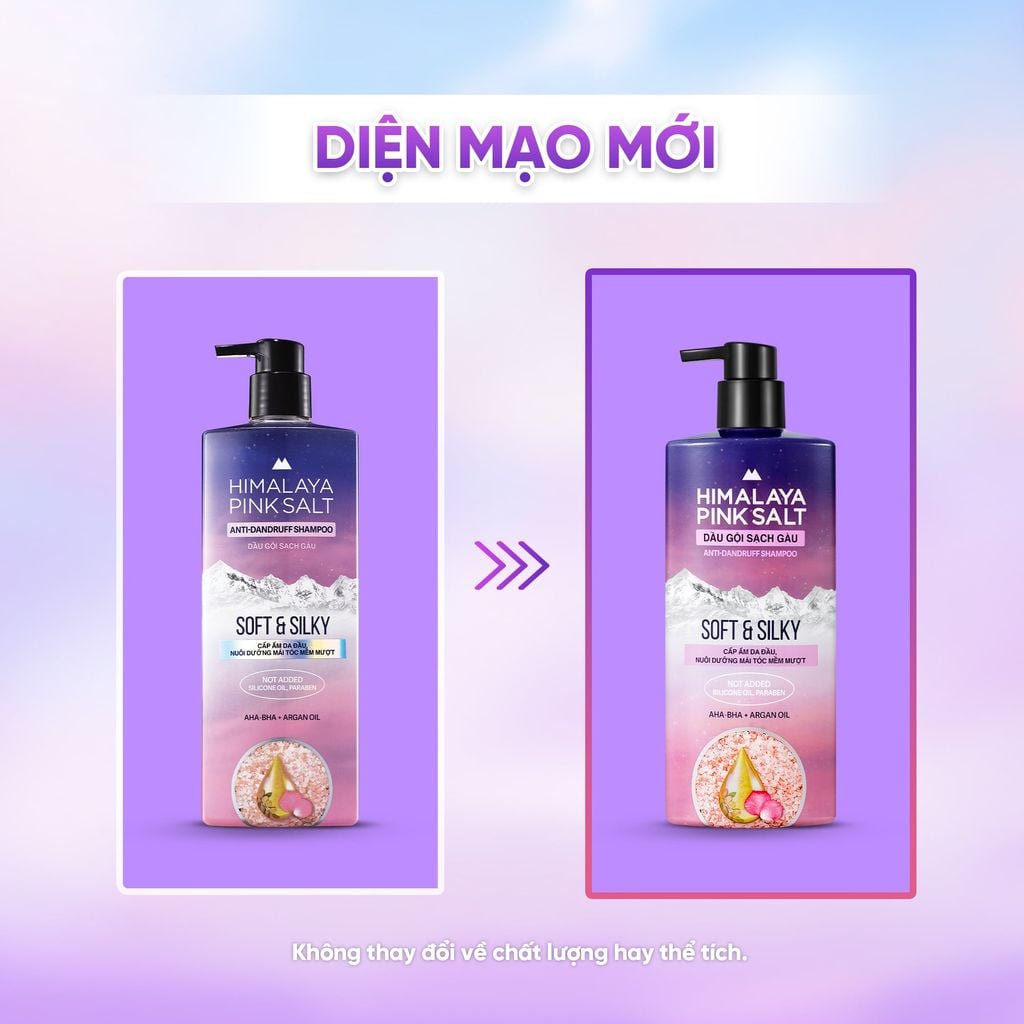  DẦU GỘI HIMALAYA PINK SALT MUỐI HỒNG CHO DA ĐẦU NGỨA, NGĂN RỤNG TÓC GIÚP MỀM MƯỢT, ÓNG Ả 650ML 