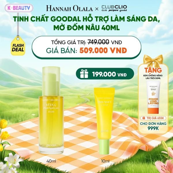  [FLASH DEAL] TINH CHẤT GOODAL HỖ TRỢ LÀM SÁNG DA, MỜ THÂM 40ML 