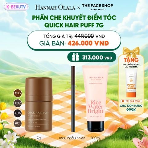  PHẤN CHE KHUYẾT ĐIỂM TÓC QUICK HAIR PUFF 7G_K137 