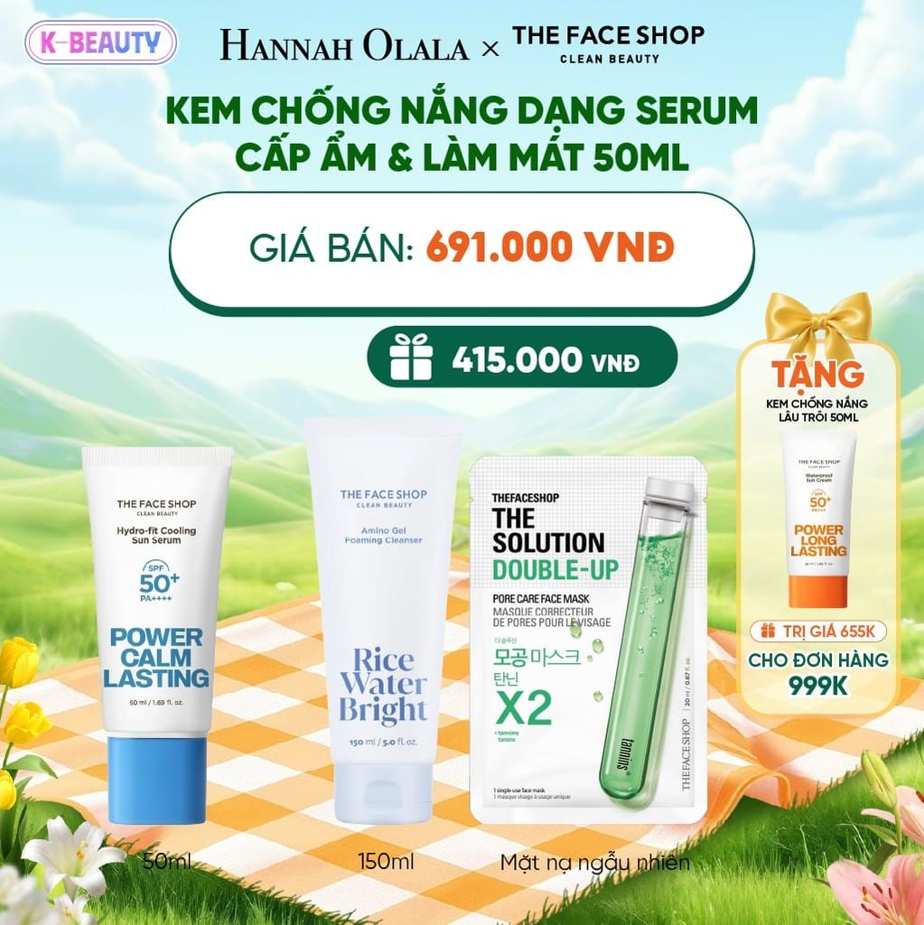  KEM CHỐNG NẮNG DẠNG SERUM CẤP ẨM & LÀM MÁT 50ML_K153 