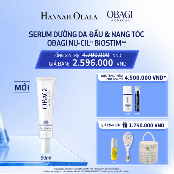  [MỚI] SERUM DƯỠNG DA ĐẦU & NANG TÓC OBAGI NU-CIL® BIOSTIM™ - DEAL 3 - C03 