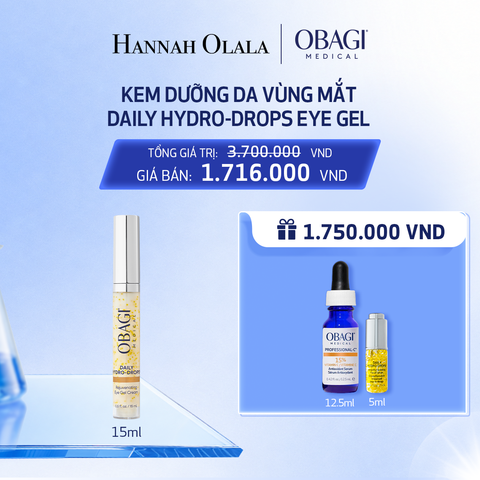  KEM DƯỠNG DA VÙNG MẮT DAILY HYDRO-DROPS EYE GEL 15ML - DEAL 14 - C14 