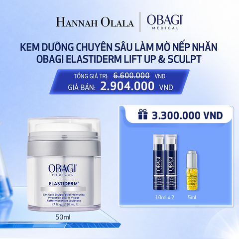  KEM DƯỠNG CHUYÊN SÂU LÀM MỜ NẾP NHĂN OBAGI ELASTIDERM LIFT UP & SCULPT 50ML - DEAL 6 - C06 