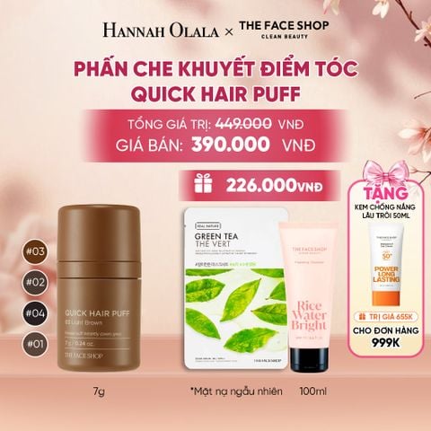  PHẤN CHE KHUYẾT ĐIỂM TÓC QUICK HAIR PUFF 7G - A266 