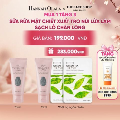  SỮA RỬA MẶT CHIẾT XUẤT TRO NÚI LỬA LÀM SẠCH LỖ CHÂN LÔNG 70ML - A2362 