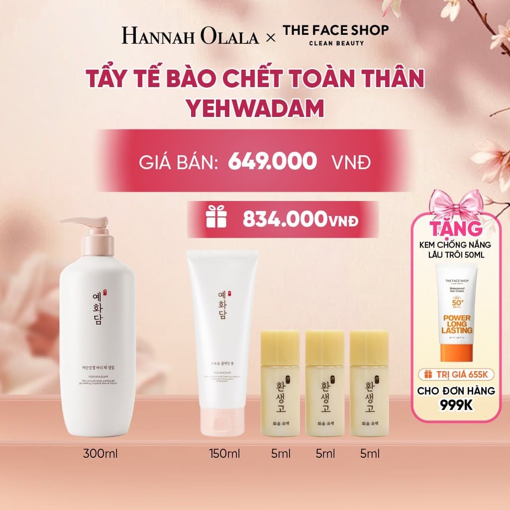  TẨY TẾ BÀO CHẾT TOÀN THÂN YEHWADAM 300ML - A1784 