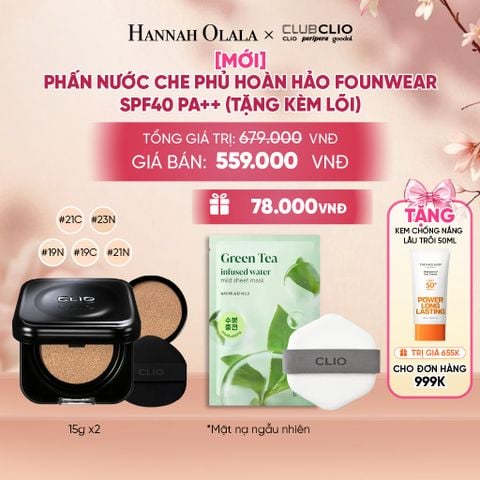  [MỚI] PHẤN NƯỚC CHE PHỦ HOÀN HẢO FOUNWEAR SPF40 PA++ (TẶNG KÈM LÕI) - A664 