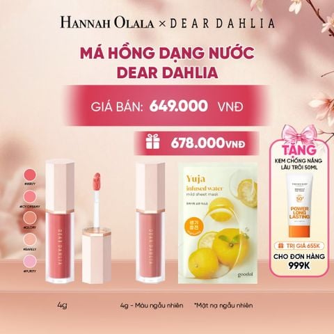  MÁ HỒNG DẠNG NƯỚC DEAR DAHLIA 4G - A2065 