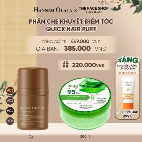  PHẤN CHE KHUYẾT ĐIỂM TÓC QUICK HAIR PUFF 7G - A2132 