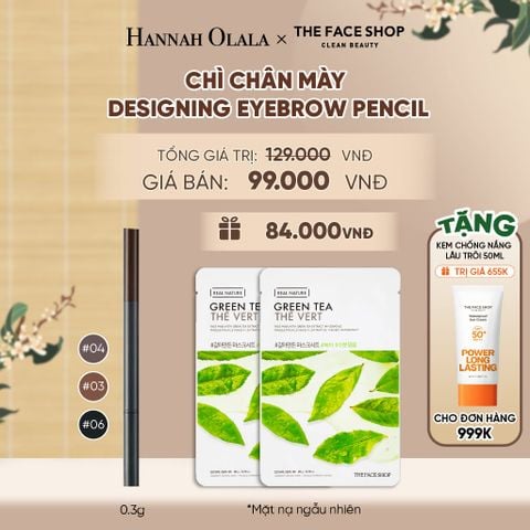  CHÌ CHÂN MÀY DESIGNING EYEBROW PENCIL 0.3G - A2143 