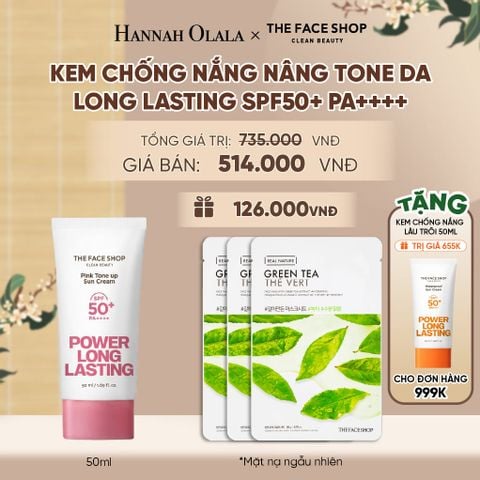  KEM CHỐNG NẮNG NÂNG TONE DA LONG LASTING SPF50+ PA++++ 50ML - A2147 