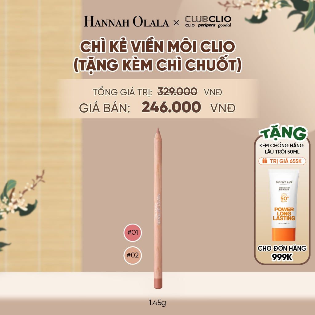  CHÌ KẺ VIỀN MÔI CLIO - A2073 