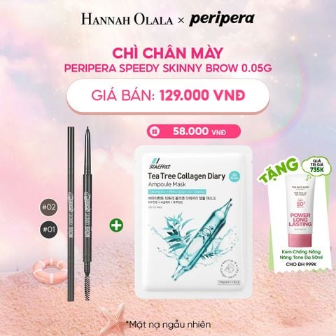  CHÌ CHÂN MÀY PERIPERA SPEEDY SKINNY BROW 0.05G 